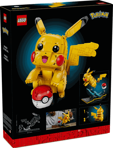 LEGO Pokémon Pikachu and Poké Ball 72152