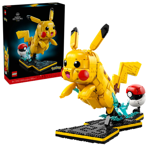 LEGO Pokémon Pikachu and Poké Ball 72152