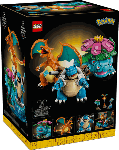 LEGO Pokémon Venusaur, Charizard and Blastoise 72153
