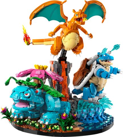 LEGO Pokémon Venusaur, Charizard and Blastoise 72153