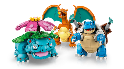 LEGO Pokémon Venusaur, Charizard and Blastoise 72153