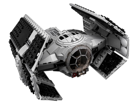 LEGO Star Wars Vader's TIE Advanced vs. A-Wing Starfighter 75150