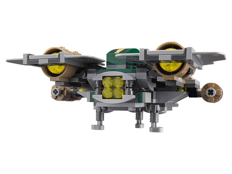 LEGO Star Wars Vader's TIE Advanced vs. A-Wing Starfighter 75150