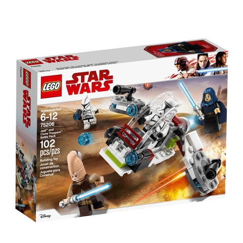 LEGO Star Wars Jedi™ and Clone Troopers™ Battle Pack 75206