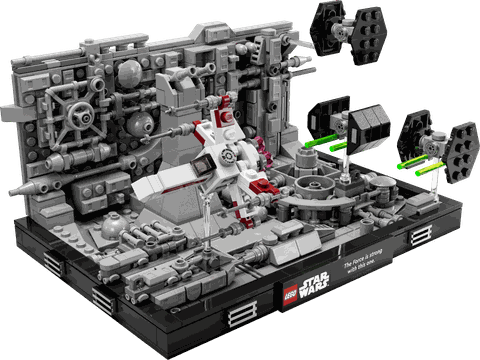 LEGO Star Wars Death Star™ Trench Run Diorama 75329