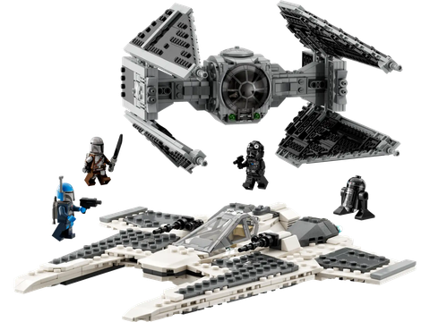 LEGO Mandalorian Fang Fighter vs. TIE Interceptor™ 75348