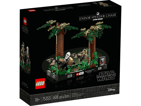 LEGO Star Wars Endor™ Speeder Chase Diorama 75353