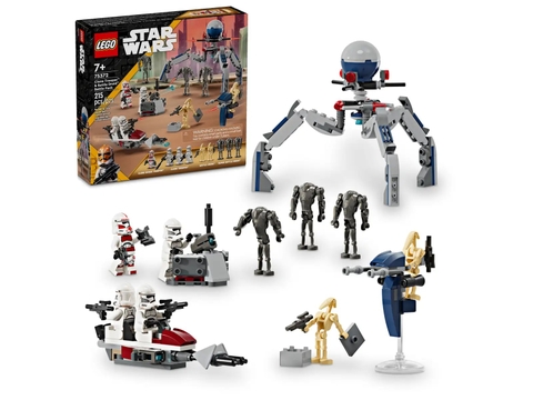 LEGO Clone Trooper™ & Battle Droid™ Battle Pack 75372