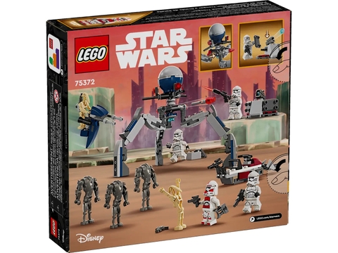 LEGO Clone Trooper™ & Battle Droid™ Battle Pack 75372