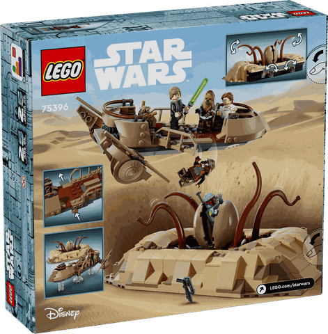 LEGO Star Wars Desert Skiff & Sarlacc Pit 75396