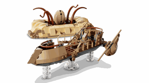 LEGO Star Wars Desert Skiff & Sarlacc Pit 75396