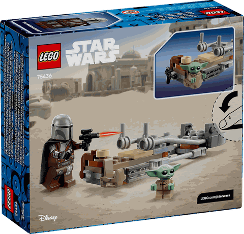 LEGO Star Wars The Mandalorian & Grogu's Speeder Bike™ 75436