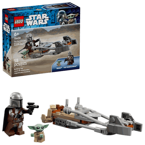 LEGO Star Wars The Mandalorian & Grogu's Speeder Bike™ 75436