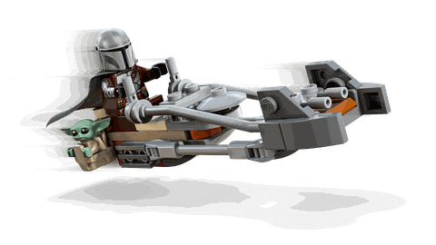 LEGO Star Wars The Mandalorian & Grogu's Speeder Bike™ 75436
