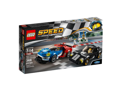 LEGO Speed 2016 Ford GT & 1966 Ford GT40 75881