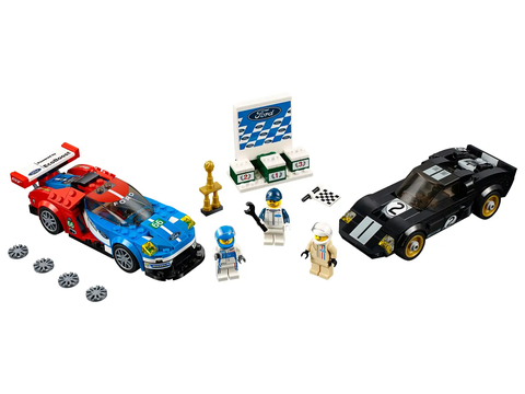 LEGO Speed 2016 Ford GT & 1966 Ford GT40 75881