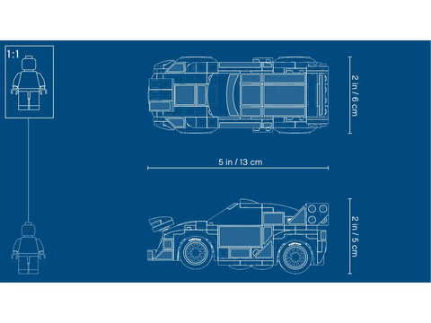 LEGO Speed Ford Fiesta M-Sport WRC 75885