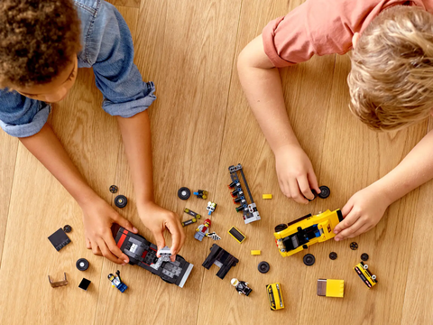 LEGO Speed 2018 Dodge Challenger SRT Demon and 1970 Dodge Charger R/T 75893