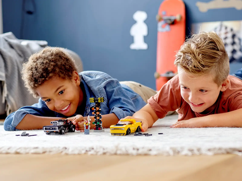 LEGO Speed 2018 Dodge Challenger SRT Demon and 1970 Dodge Charger R/T 75893