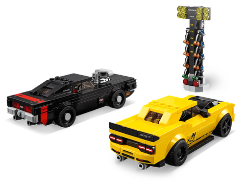 LEGO Speed 2018 Dodge Challenger SRT Demon and 1970 Dodge Charger R/T 75893