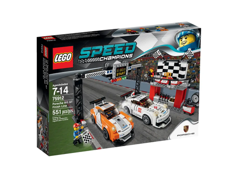 LEGO Speed Porsche 911 GT Finish Line 75912