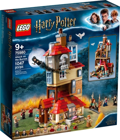 Lego Harry Potter Attack On The Burrow 75980