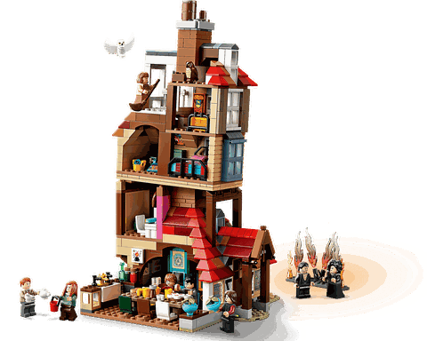 Lego Harry Potter Attack On The Burrow 75980