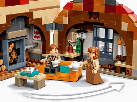 Lego Harry Potter Attack On The Burrow 75980