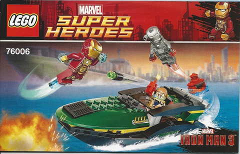 LEGO Iron Man Seaport Battle 76006