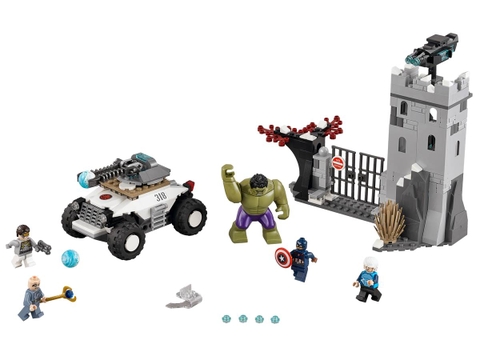 Lego Marvel The Hydra Fortress Smash 76041