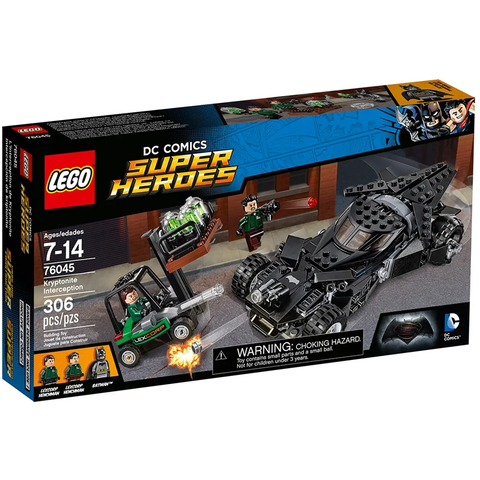 Lego DC Comics Kryptonite Interception 76045