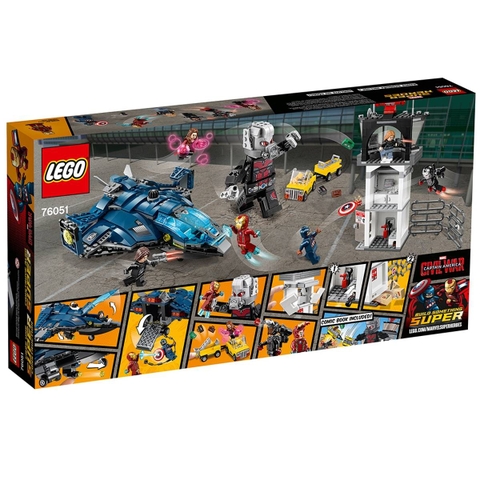 Lego Marvel Super Heroes Airport Battle 76051