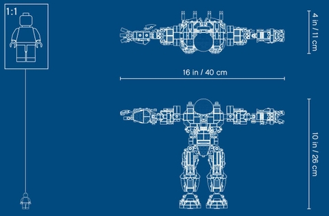 Lego Marvel The Hulkbuster: Ultron Edition 76105