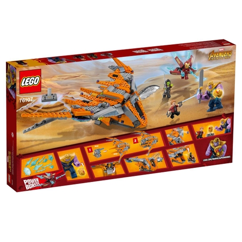 Lego Marvel Thanos: Ultimate Battle 76107