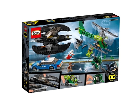 Lego DC Comics Batmobile: Batman Batwing and The Riddler Heist 76120