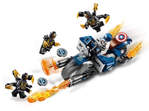 Lego Marvel Avengers Captain America: Outriders Attack 76123
