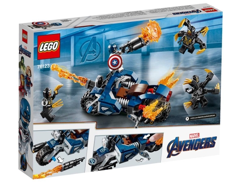 Lego Marvel Avengers Captain America: Outriders Attack 76123