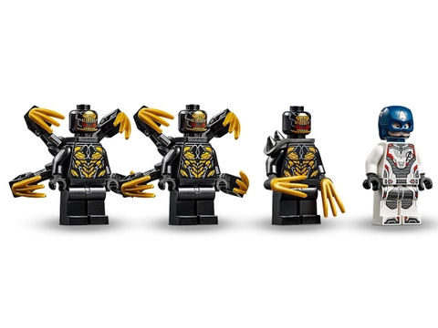 Lego Marvel Avengers Captain America: Outriders Attack 76123
