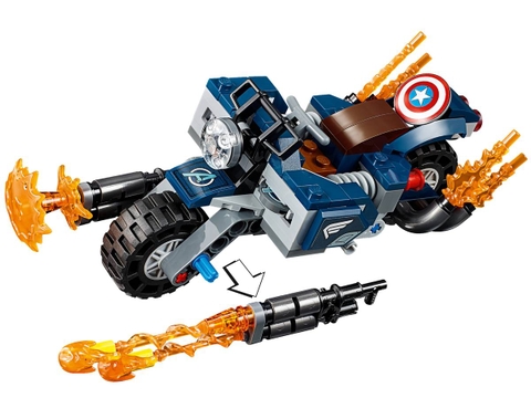 Lego Marvel Avengers Captain America: Outriders Attack 76123