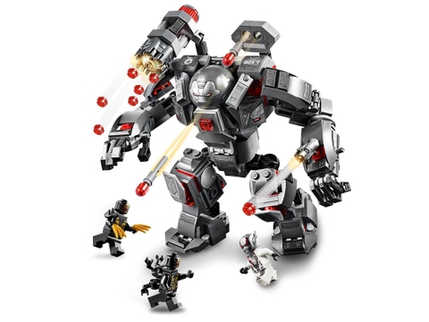 Lego Marvel War Machine Bus 76124