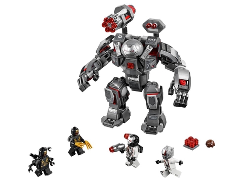 Lego Marvel War Machine Bus 76124