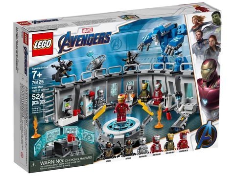 Lego Marvel Avengers Iron Man Hall of Armor 76125