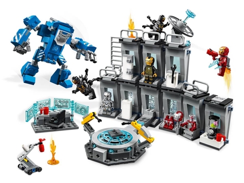 Lego Marvel Avengers Iron Man Hall of Armor 76125