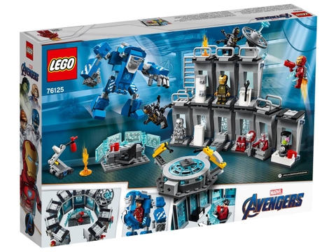 Lego Marvel Avengers Iron Man Hall of Armor 76125