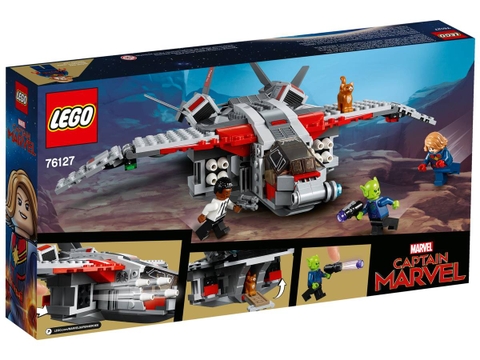 Lego Marvel Captain Marvel and The Skrull Attack 76127