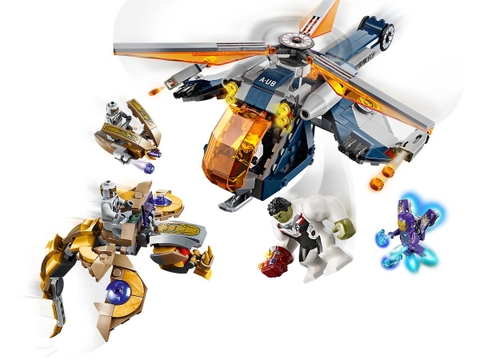 Lego Marvel Avengers Hulk Helicopter Rescue 76144