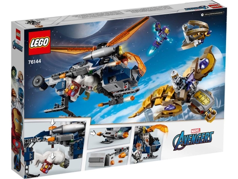 Lego Marvel Avengers Hulk Helicopter Rescue 76144