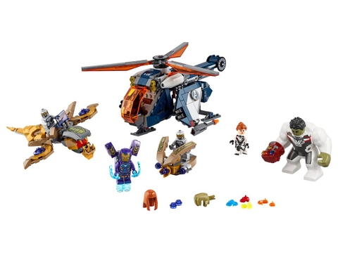 Lego Marvel Avengers Hulk Helicopter Rescue 76144