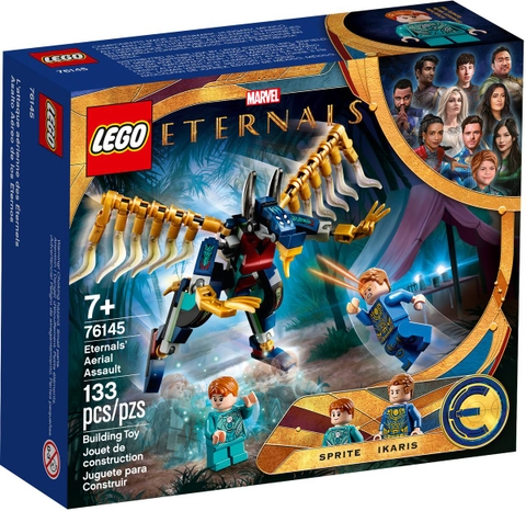Lego Marvel Super Heroes Eternals Aerial Assault 76145