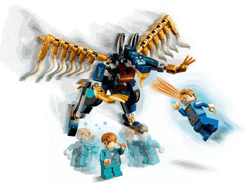 Lego Marvel Super Heroes Eternals Aerial Assault 76145